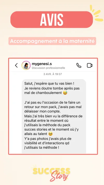 Avis client · produit digital Sun Influence