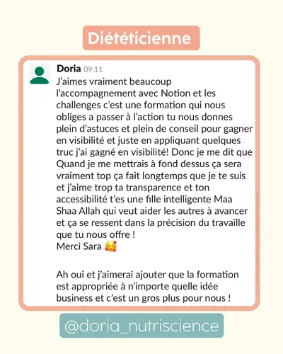 Avis client · produit digital Sun Influence
