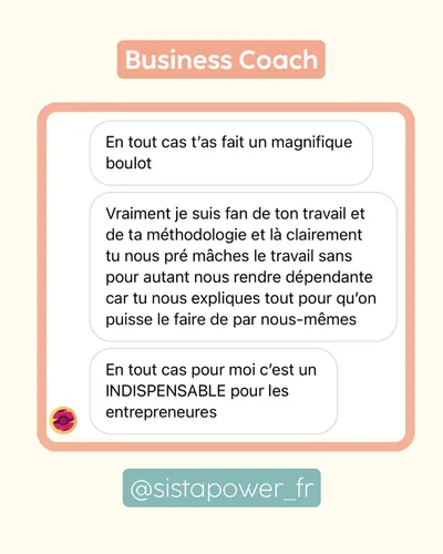 Avis client · produit digital Sun Influence