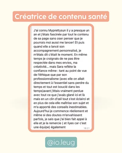 Avis client · produit digital Sun Influence