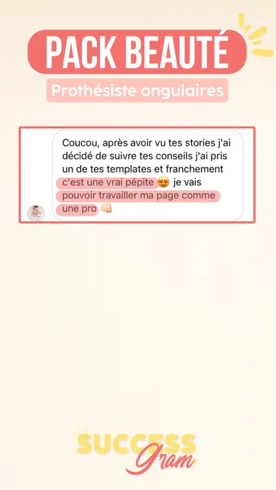 Avis client · produit digital Sun Influence