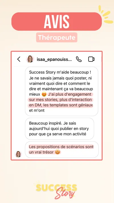 Avis client · produit digital Sun Influence