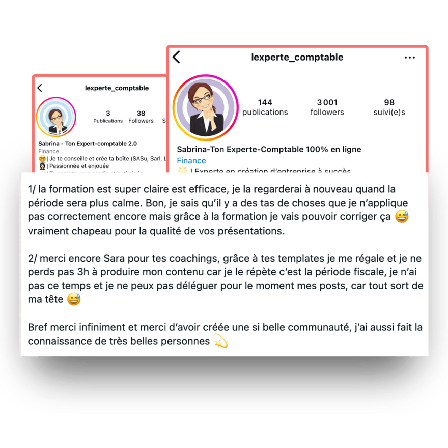 Témoignage Sabrina